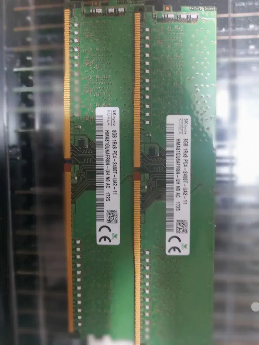 DDR4 8G X 2개 16G